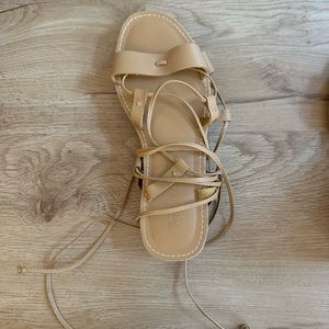 Madewell strappy sandals - worn 1x